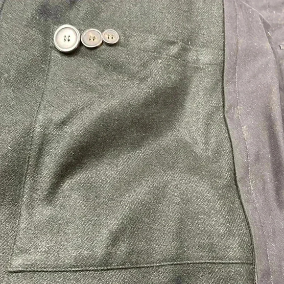 Vintage, chaps Ralph, Lauren Black rain trench coat men’s 42 regular. - Picture 7 of 12